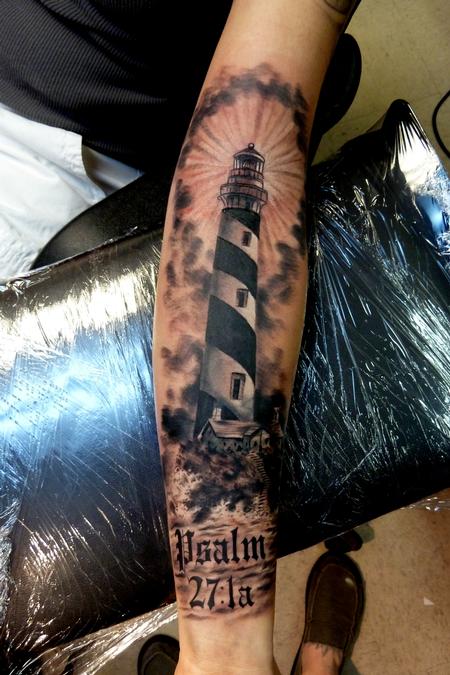Tattoos - lighthouse  - 87376